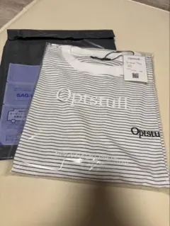 Optstuff ボーダー Tシャツ