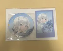 にじさんじ 栞葉るり 誕生日グッズ2025 缶バッジ＆チェキ風カードセット