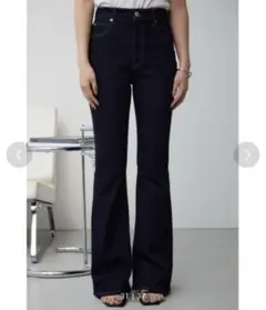 AZUL by moussy フレアデニム ワンウォッシュ L