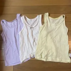 ベビー　タンクトップ　3枚