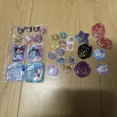 ボンボンドロップシールサンリオ　おはじきシール　　ウォーターシール他　おすそ分け