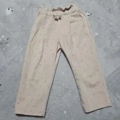 アプレレクール　ドット柄パンツ　110cm