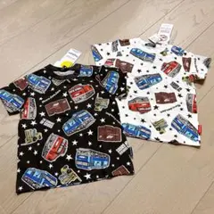【新品】ムージョンジョン　貨物列車 半袖 Tシャツ　2枚セット　90cm