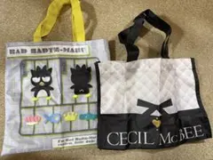 BAD BADTZ-MARU & CECIL McBEE トートバッグセット