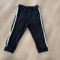 ELFINDOLL CLASSIC サイドラインパンツ ブラック 140 7部丈