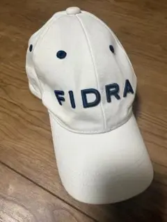 FIDRA ホワイトキャップ スコットランド国旗刺繍