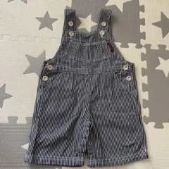 JUB CLUB ストライプオーバーオール