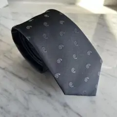 【新品】グレーペイズリー無地柄