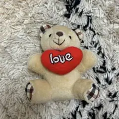 クマ型マスコット「love」