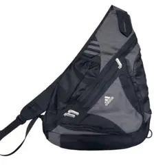 00s Y2K adidas ワンショルダーバッグ スリングバッグ テック系