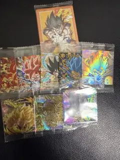 ドラゴンボール ウエハースシール 食玩まとめ売り 悟空、ゴジータ