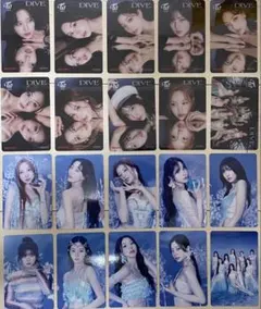 TWICE DIVE タワレコ クリアトレカ+通常盤トレカ 20種コンプ