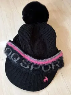 ルコックle cow sportif golf冬用ゴルフニット帽　帽子