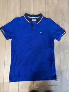TOMMY JEANS ポロシャツ 青色