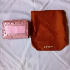 Kstarplus 二つ折り財布 ピンク