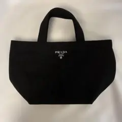 PRADA ノベルティ ミニトートバッグ ブラック（※写真確認して下さい）