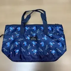 新品 ディズニー スティッチ トートバッグ 保冷 保温 大容量サイズ