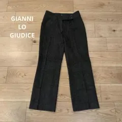 GIANNI LO GIUDICE ダークグレー スラックス Мサイズ