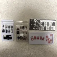 ジェルネイルチップ 4セット