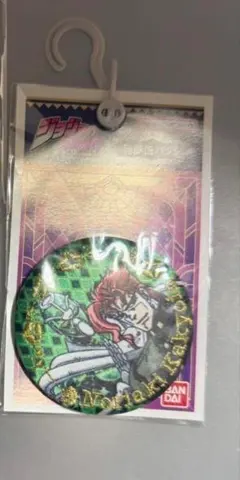 ジョジョの奇妙な冒険 花京院典明　75mmバッジ　中国限定 ライセンス品 予約】ジョジョの奇妙な冒険 スターダストクルセイダース 中国限定