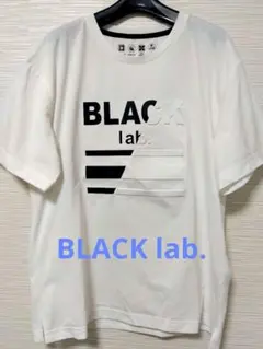 超美品✨BLACK lab. Tシャツ ホワイト 立体ロゴ Mのサムネイル