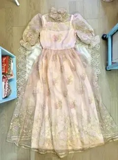 gunne sax ヴィンテージ　花柄ロングワンピース gunne sax】花柄ヴィンテージロングワンピース_70年代vintage