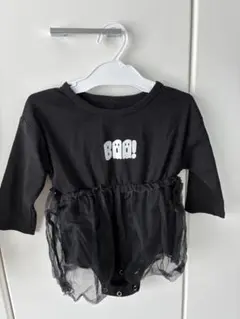 ハロウィン　ベビー　子供服　仮装　ロンパース　ゴースト　こうもり　帽子