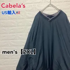 ●F810【US輸入】 カベラス プルオーバー ナイロンジャケット 【2XL】