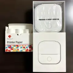 Phomemo サーマルプリンター サーマルペーパー セット