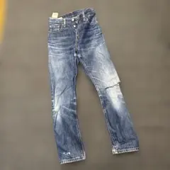 LEVI'S PREMIUM 501 ストレートデニム ブルー