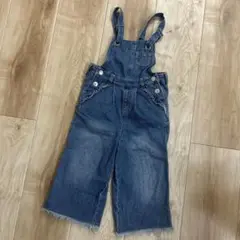 LAGKAW バースデイ　デニム　サロペット　オーバーオール　100