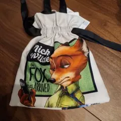 Zootopia 巾着バッグ ニック ジュディ