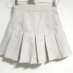 プリーツミニスカート　スカート　夏服　ボトムス ミニスカート
