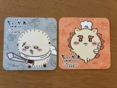 映画ちいかわ　人魚の島のひみつ　コラボカフェ　コースター　ラッコ　シーサー