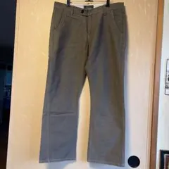 FOB Factory カーキストレートデニムパンツ