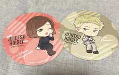 呪術廻戦カフェ2025 コースター 釘崎野薔薇・七海建人