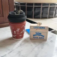 ディズニーランド　バッグチャーム　ドリンクカップ　　メールボックス　ポスト
