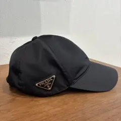 とーま　PRADAナイロンキャップ　　１回着用 とーま様専用 PRADAナイロンキャップ 1回着用 - メルカリ