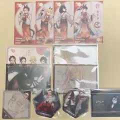 鬼滅の刃 ダイニング カフェ 節分 午年 おすそ分けポスカ コースター
