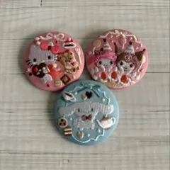 サンリオ刺繍缶バッチ　シークレット