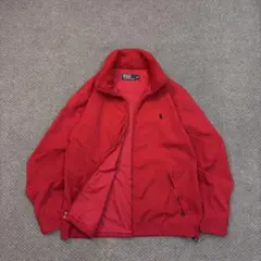 90s PoloRalphLauren ナイロンジャケット　スウィングトップ