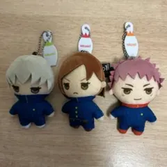 呪術廻戦 マスコットぬいぐるみ 4体セット 呪術廻戦 ぬいぐるみ4 全3種セット（プライズ）【入荷済み