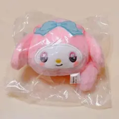 マイメロディ サンリオキャラクターズ　リンリン鈴ぬいぐるみ　ねこみみメイドカフェのサムネイル