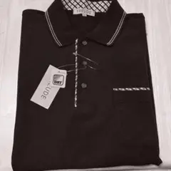 新品未使用　FREUDE ブラック　メンズ　長袖ポロシャツ