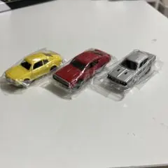 カプセルエムテック1/72 名車列伝70's 3台セット