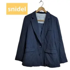 snidel ピンストライプ テーラードジャケット　0/S