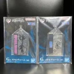 ワンピース 一番くじ 試練のその先へ メタルチャーム 2点セット