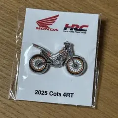 Honda Cota 4RT 2025 HRC バイクピンバッチ