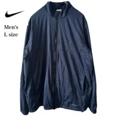 た*ぁ様 NIKE ナイキ ナイロン ジャケット メンズ L ネイビー