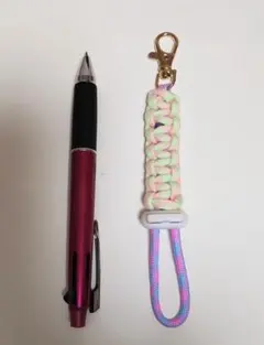 蓄光ロープ７本　ペットボトルホルダー　キーホルダー